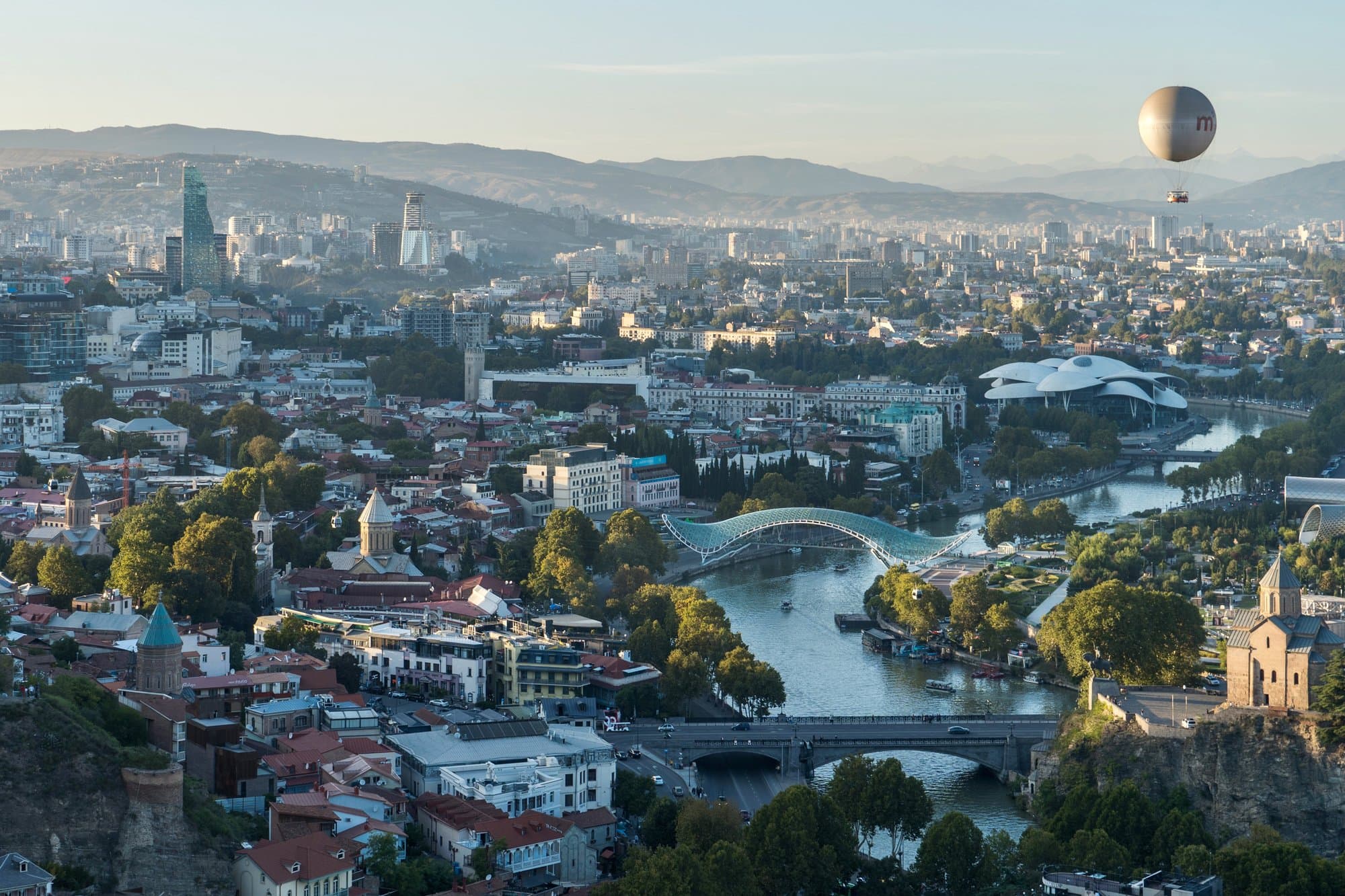 Old Tbilisi at dusk